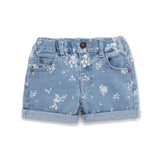 Aster & Oak | Eve Floral Denim Shorts