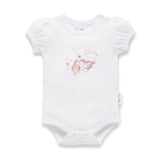 Aster & Oak | Blossom Print Puff Onesie - LAST Size 1
