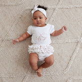 Aster & Oak | Blossom Print Puff Onesie - LAST Size 1