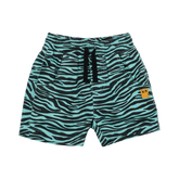 Rock Your Baby | Blue Tiger Shorts