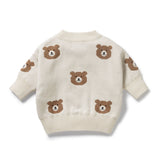 Wilson & Frenchy | Beary Cute Organic Knitted Jacquard Jumper