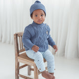 Aster & Oak | Bluestone Cable Knit Jumper