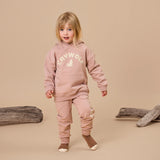 Crywolf | Chill Track Pant - Dusty Mauve