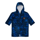 Crywolf | Everywhere Zip-up Towel - Navy