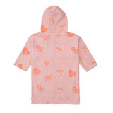 Crywolf | Everywhere Zip-up Towel - Pink