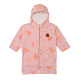 Crywolf | Everywhere Zip-up Towel - Pink