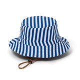 Crywolf | Reversible Bucket Hats - Deep Sea Stripe