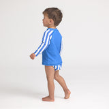 Crywolf | Baby Rash Vest - Deep Sea Stripe