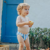 Crywolf | Reusable Swim Nappy - Deep Sea Stripe