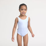 Crywolf | Swimsuit - Sky Blue Stripe