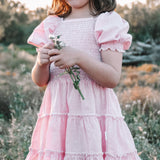 Love Henry | Daisy Dress - Pink Gingham - LAST Size 5