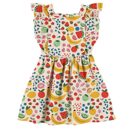 Kapowkids | Ditsy Floral Rib Ruffle Waisted Dress