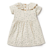 Float Away Organic Girls Ruffle Dress