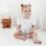 Aster & Oak | Flower Garden Print Flutter Tee