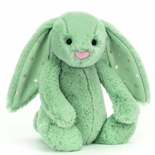 Jellycat | Bashful Sparklet Medium Bunny - Green