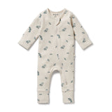 Wilson & Frenchy | Little Olive Organic Waffle Zipsuit