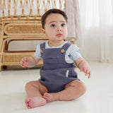 Aster & Oak | Orca Henley Onesie - LAST Size 1