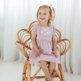 Aster & Oak | Orchid Daisy Embroidered Dress