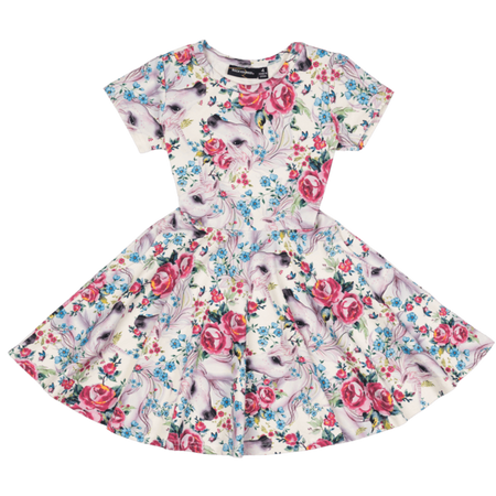 Rock Your Baby | Rainbow Plaid Dress