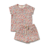 Wilson & Frenchy | Summer Bloom Organic Short Pyjamas