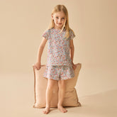 Wilson & Frenchy | Summer Bloom Organic Short Pyjamas