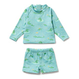 Wilson & Frenchy | Sunny Scales Rashie Swim Set