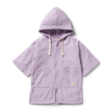 Wilson & Frenchy | Lavender Shells Organic Terry Hooded Towel