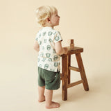 Wilson & Frenchy | Moss Organic Terry Short - LAST Size 00