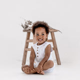 Aster & Oak | Henley Romper LAST Size 0, 1