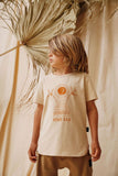 Kapow Kids | Boho Placement Drop Back T-shirt - LAST Size 1, 2, 8
