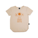 Kapow Kids | Boho Placement Drop Back T-shirt - LAST Size 1, 2, 8