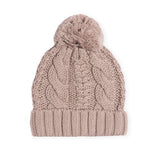 Kapowkids Cable Knit Pom Pom Beanie