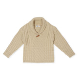 Indigo & Lellow sand calvin knit jumper