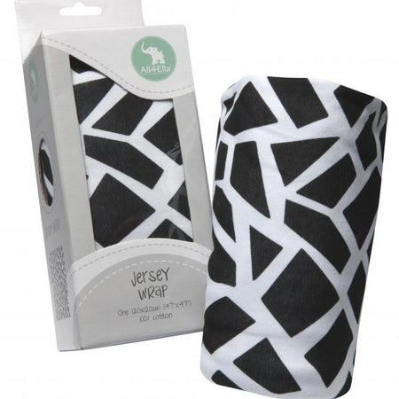 Bamboo Wrap – Geometric Grey