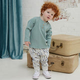 Kapow Kids | Cobalt Rib Henley Top