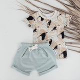 Toucan Henley Tee - LAST Size 0