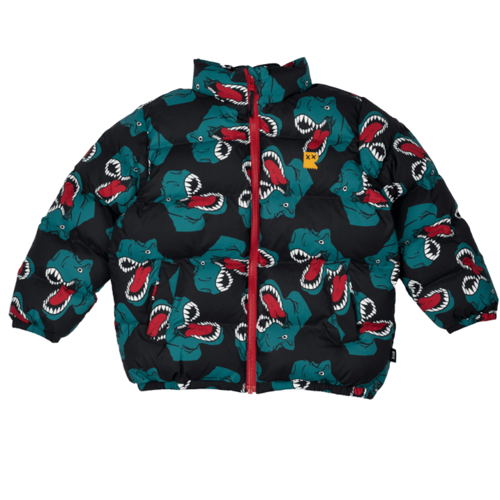 Rock Your Baby | Dino Puff Padded Jacket