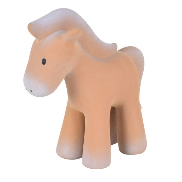 Tikiri | Horse - Natural Rubber Baby Rattle & Bath Toy
