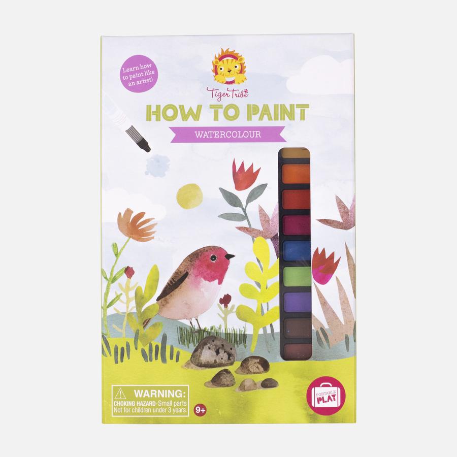Tiger Tribe | How to Paint - Watercolor