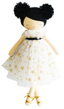 Alimrose | Iris Pom Pom Doll - Gold Star 48cm