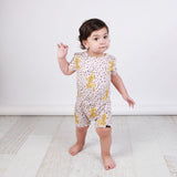 Kapow Kids | Leopard Pocket Onesie - LAST Size 00