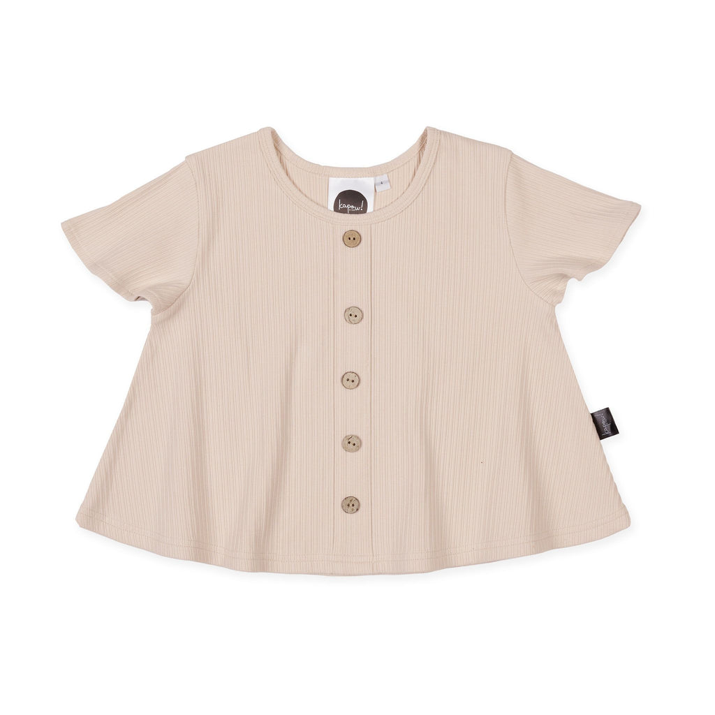 Kapowkids | Sandshell Rib Swing T-shirt