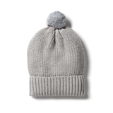 Wilson & Frenchy | Knitted Hat - Glacier Grey Fleck LAST Size 00