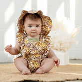 Kapow Kids | Lavender Ruffle Playsuit