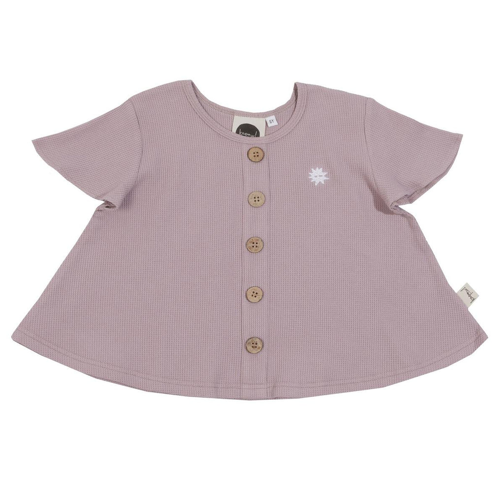 Kapowkids | Lavender Waffle Swing T-shirt