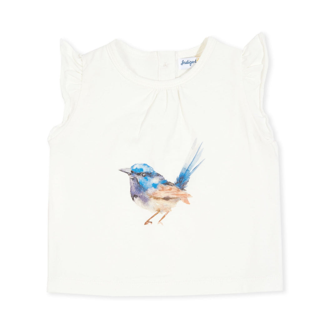 Indigo & Lellow | Lulu Tee - Fairy Wrens