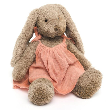 Alimrose | Baby Boy Grey/Red Bunny - 26cm