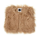 Kapow Kids | Mushroom Faux Fur Shaggy Vest - LAST Size 3