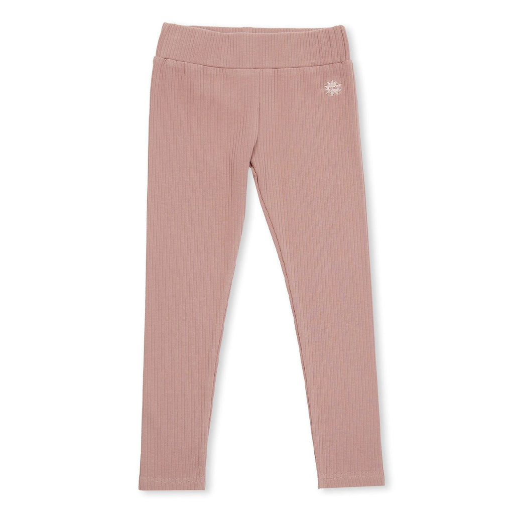 Kapowkids | Old Rose Rib Legging