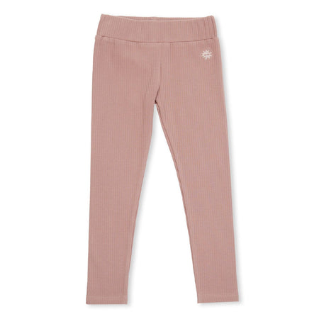 Kapowkids | Shell Pink Rib Singlet Bodysuit